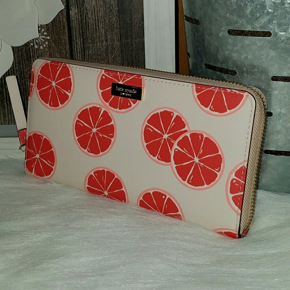 Kate spade grapefruit neda wallet - Picture 4 of 4